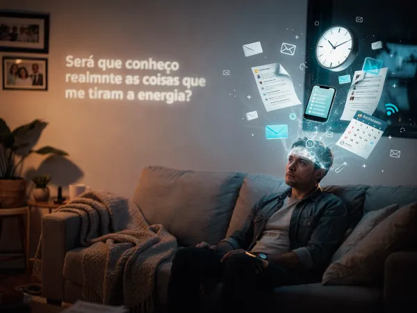 O mapa da sua energia mental: trabalho, descanso e futuro